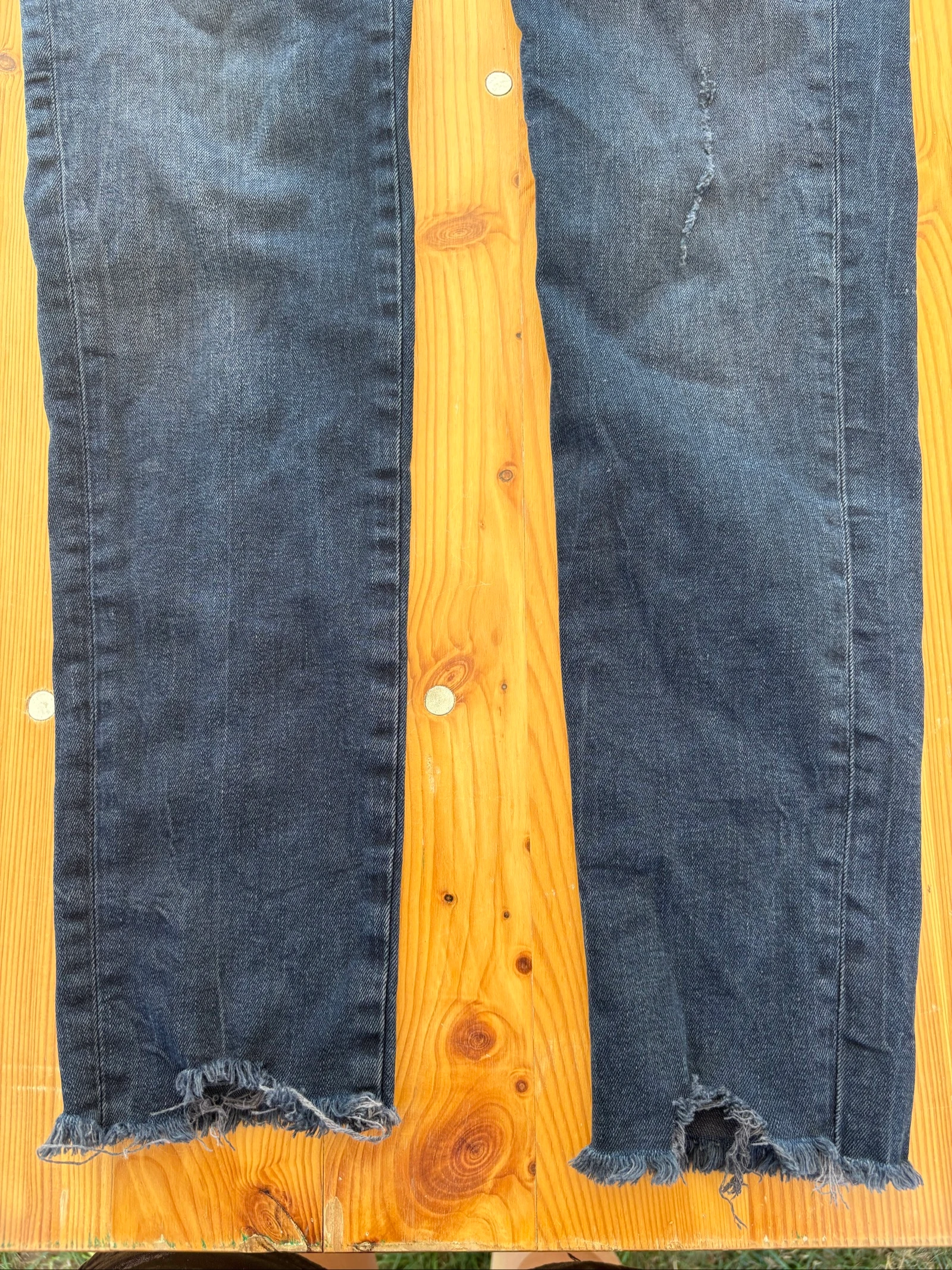 Women's jeans size 36 Zara red flower detail – photo 4